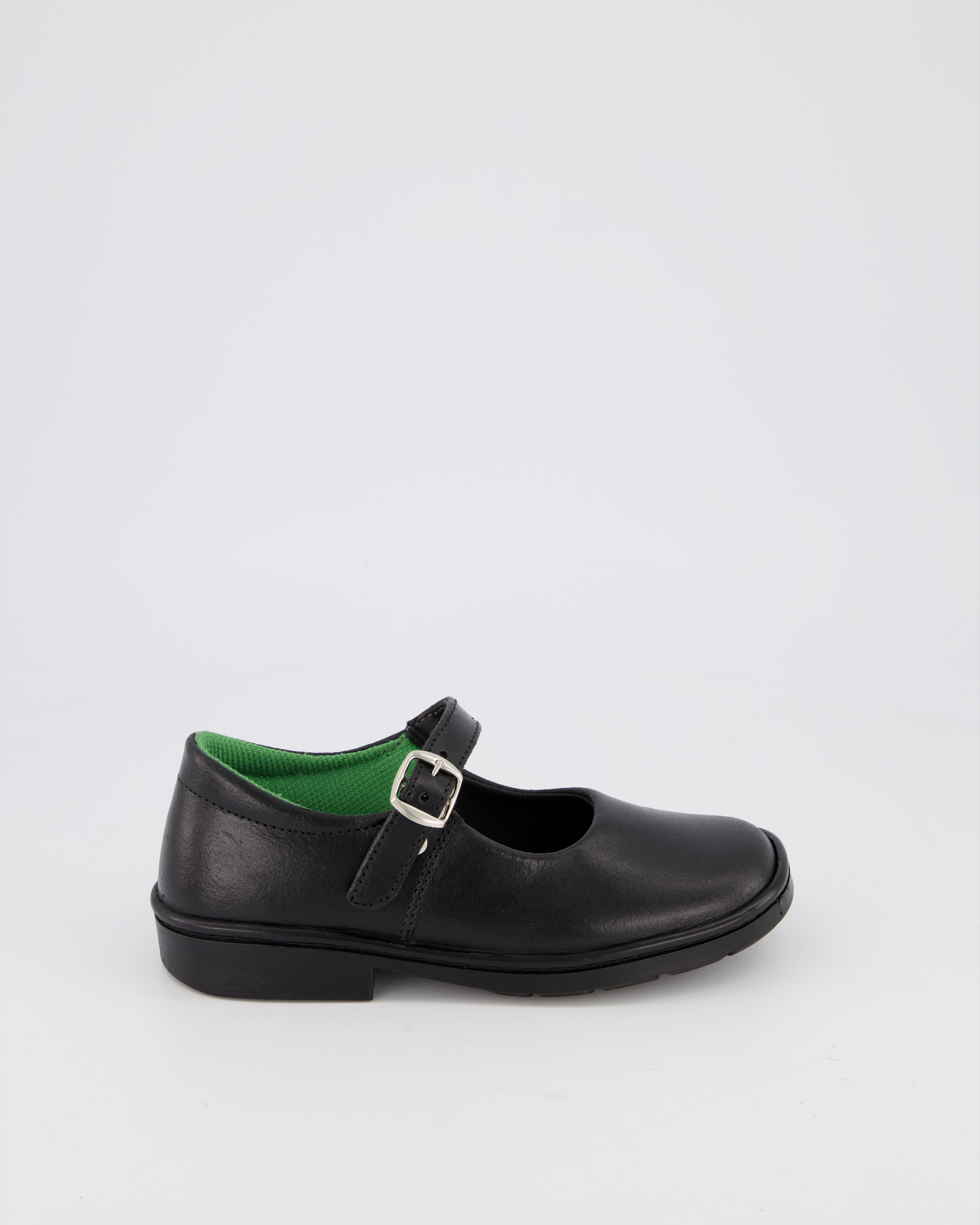 Girls Black School Shoes