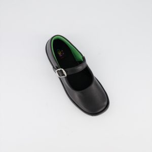 Girls Black School Shoes